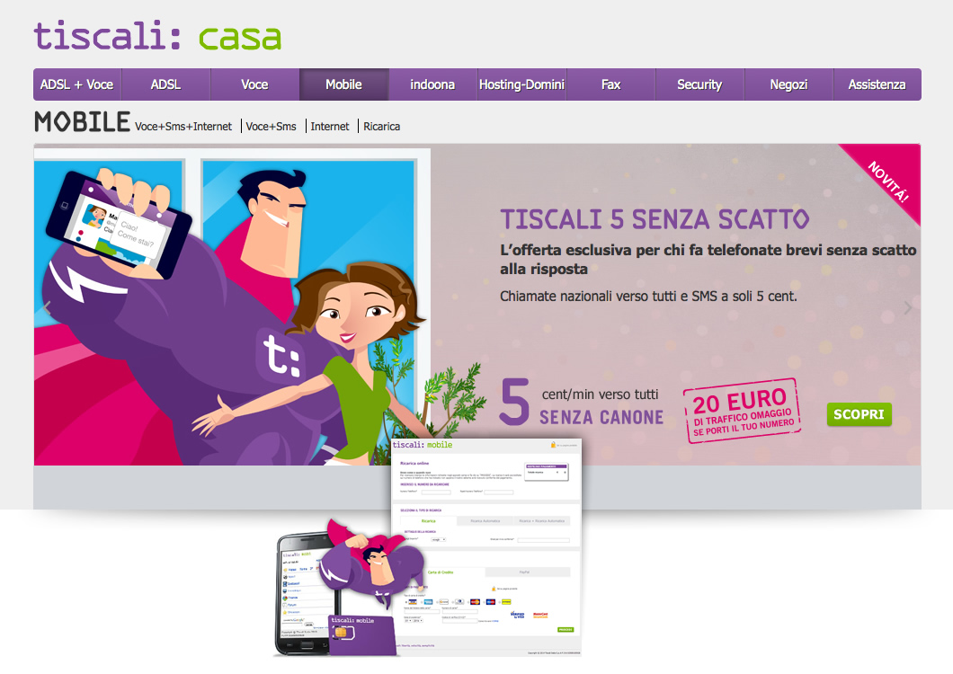 Case History bizConsulting - Tiscali